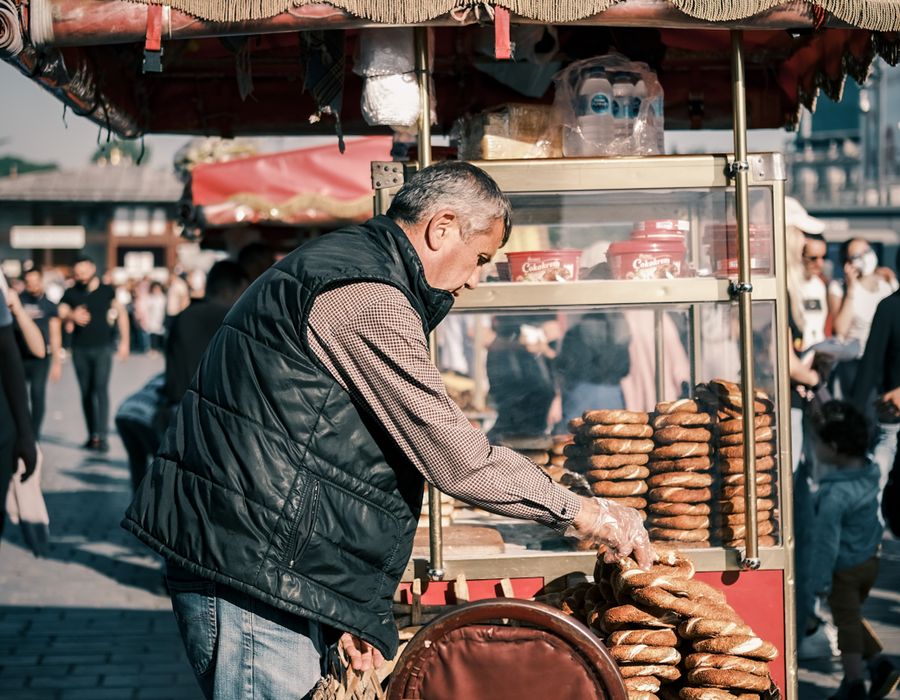 İstanbul’da sokak lezzeti: simit
